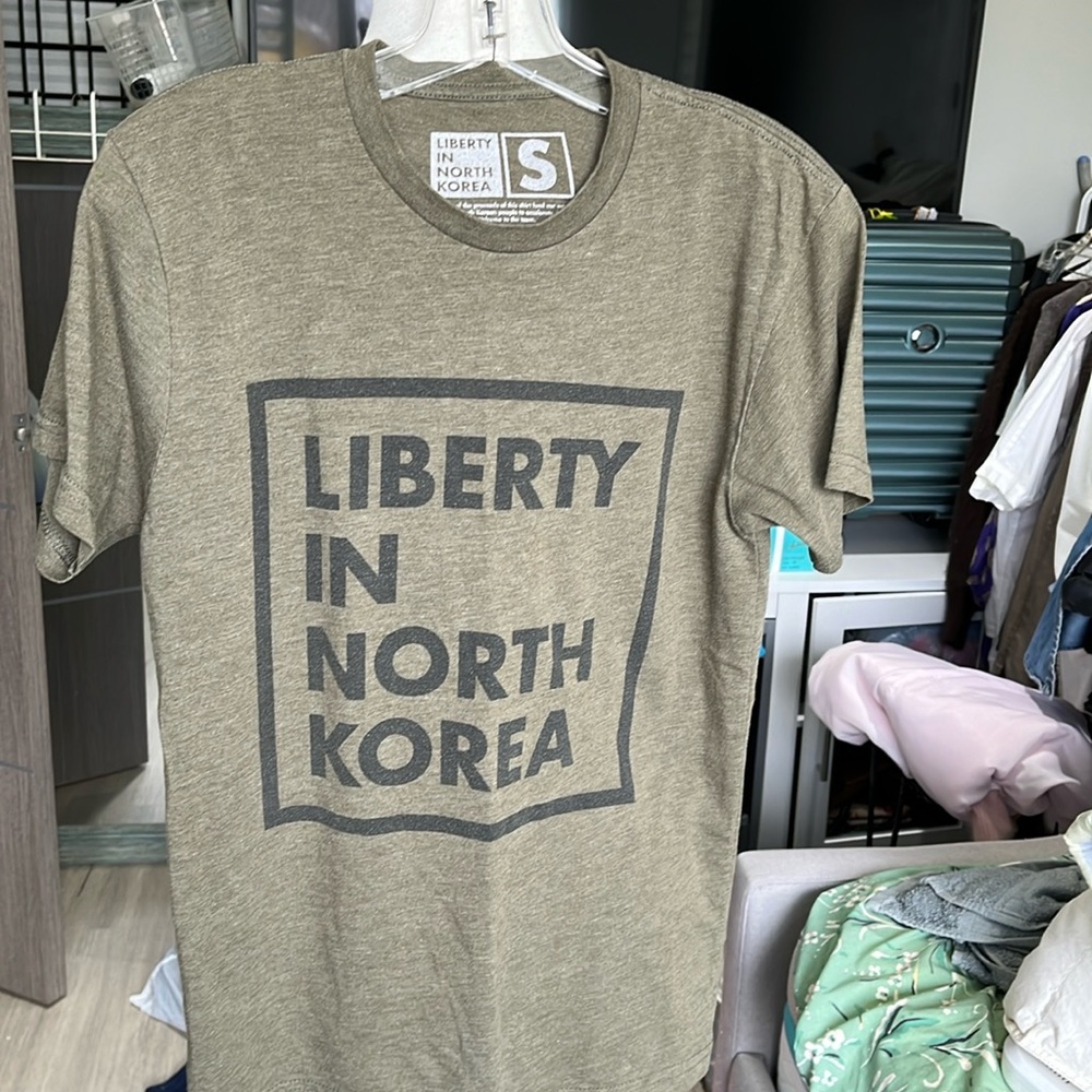 Liberty in North Korea shirt